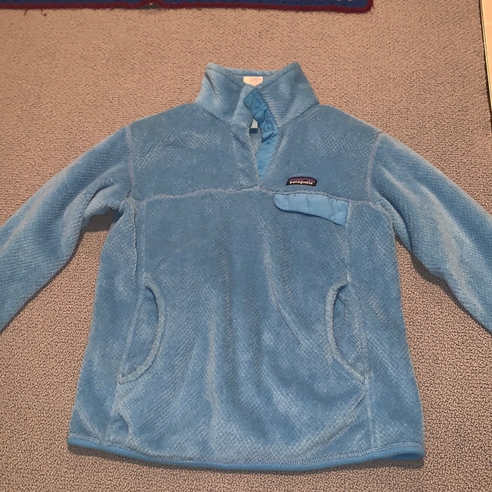 Light Blue Patagonia Pullover - image 1